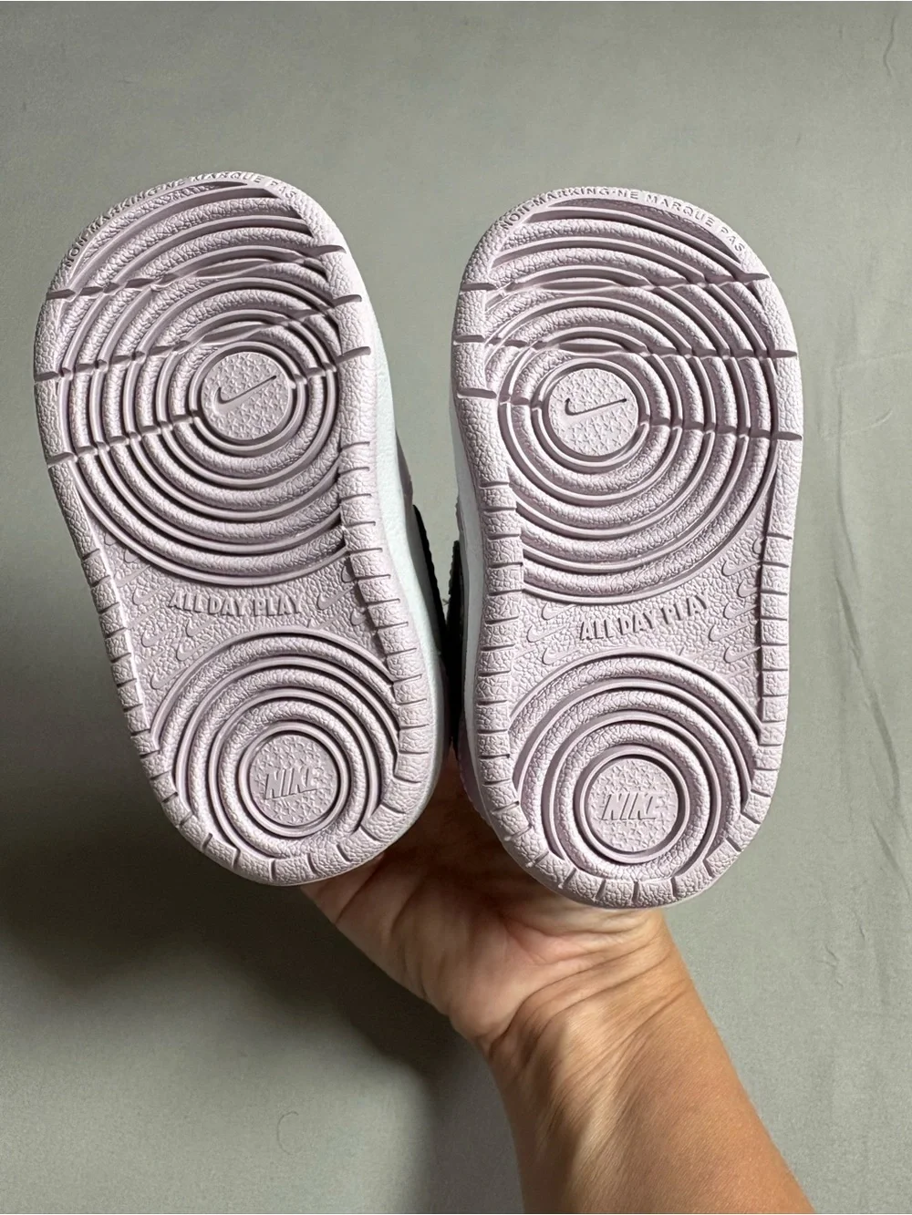 Nike Court Borough Low 2 TD Baby/Toddler Sneakers Iced Lilac 4C NWOB